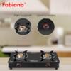FABIANO- GAS COOKER - GLASS TOP - DOUBLE BURN - Image 3