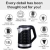 Double wall Electric Kettle 1.8L - Image 5