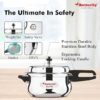 BUTTERFLY - BUTTERFLY - PRESSURE COOKER - BL CUTE - 5L WITH EXTRA LID - Image 6