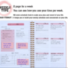 Weekly Planner Agenda A5 Notebook - Image 4