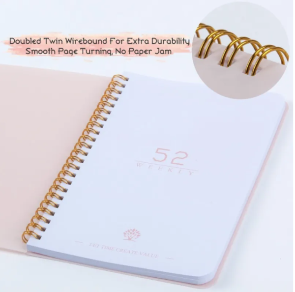 Weekly Planner Agenda A5 Notebook - Image 6