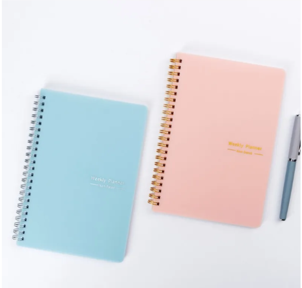 Weekly Planner Agenda A5 Notebook
